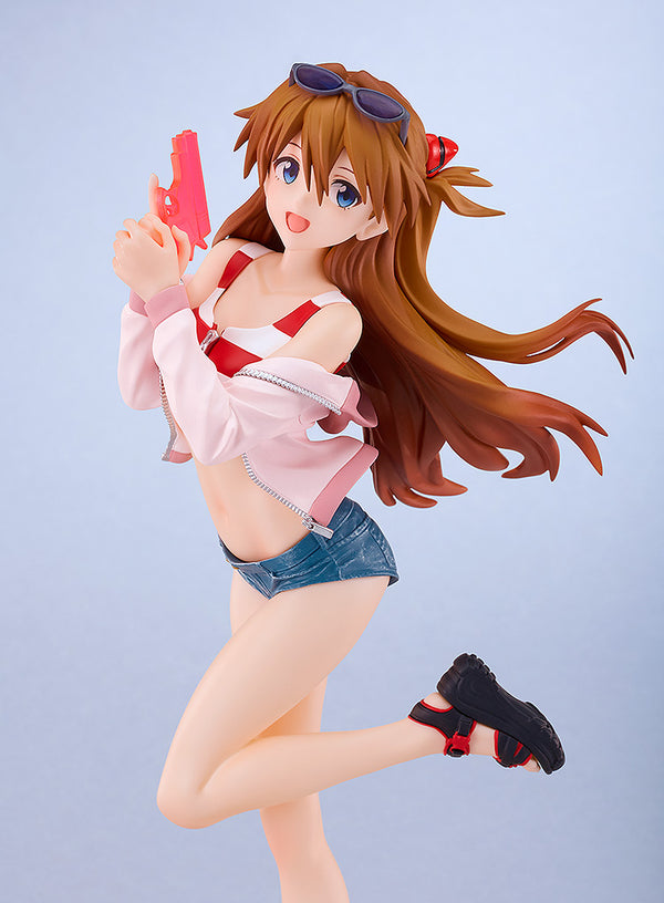 POP UP PARADE BEACH QUEENS Asuka Shikinami Langley L Size collectible scale model made of plastics by Good Smile Company