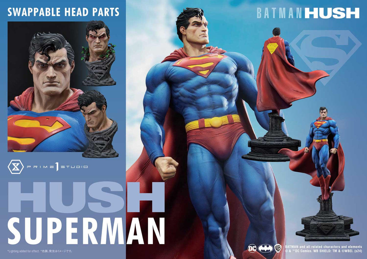 Ultimate Premium Masterline Superman collectible scale model made of plastics by Tokyo Figure