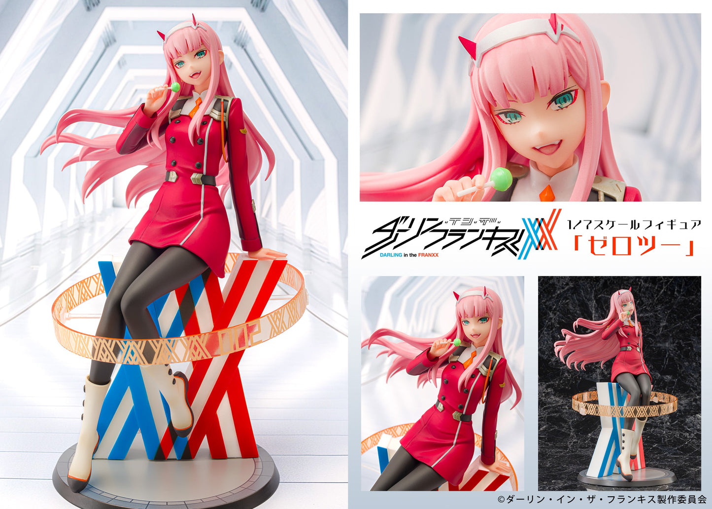 Zero Two 1/7 Scale Figure collectible scale model made of plastics by Tokyo Figure