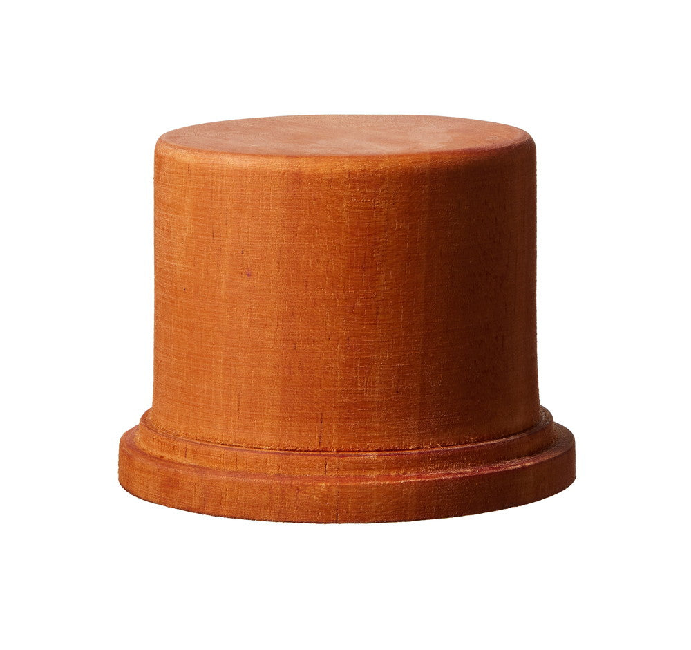 DB003 Wooden Base Round M Stand, Base by Mr. Hobby made of Mahogany