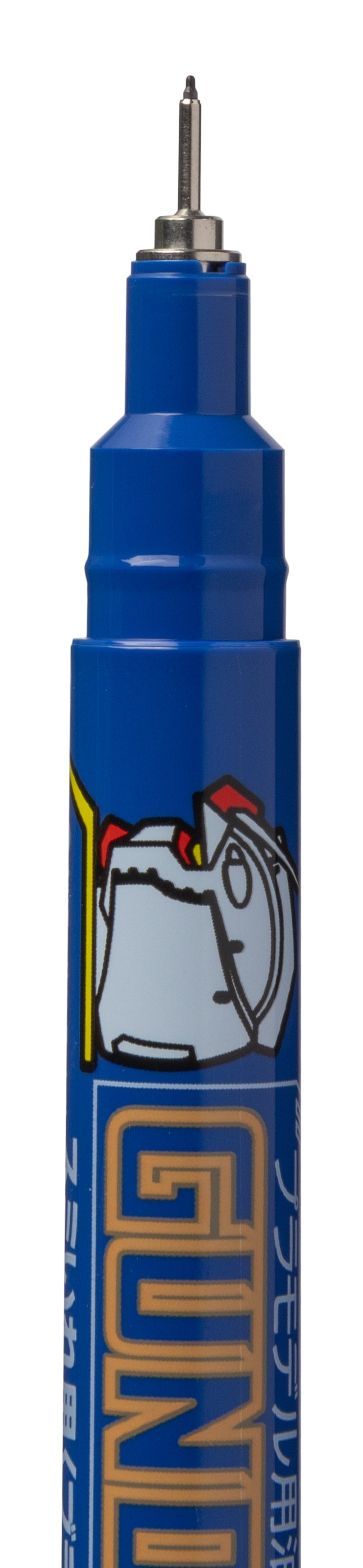 Mr. Hobby GM02 Gundam Marker Gray Ink Pen Gray color Extra Fine Tip close up by GSI Creos