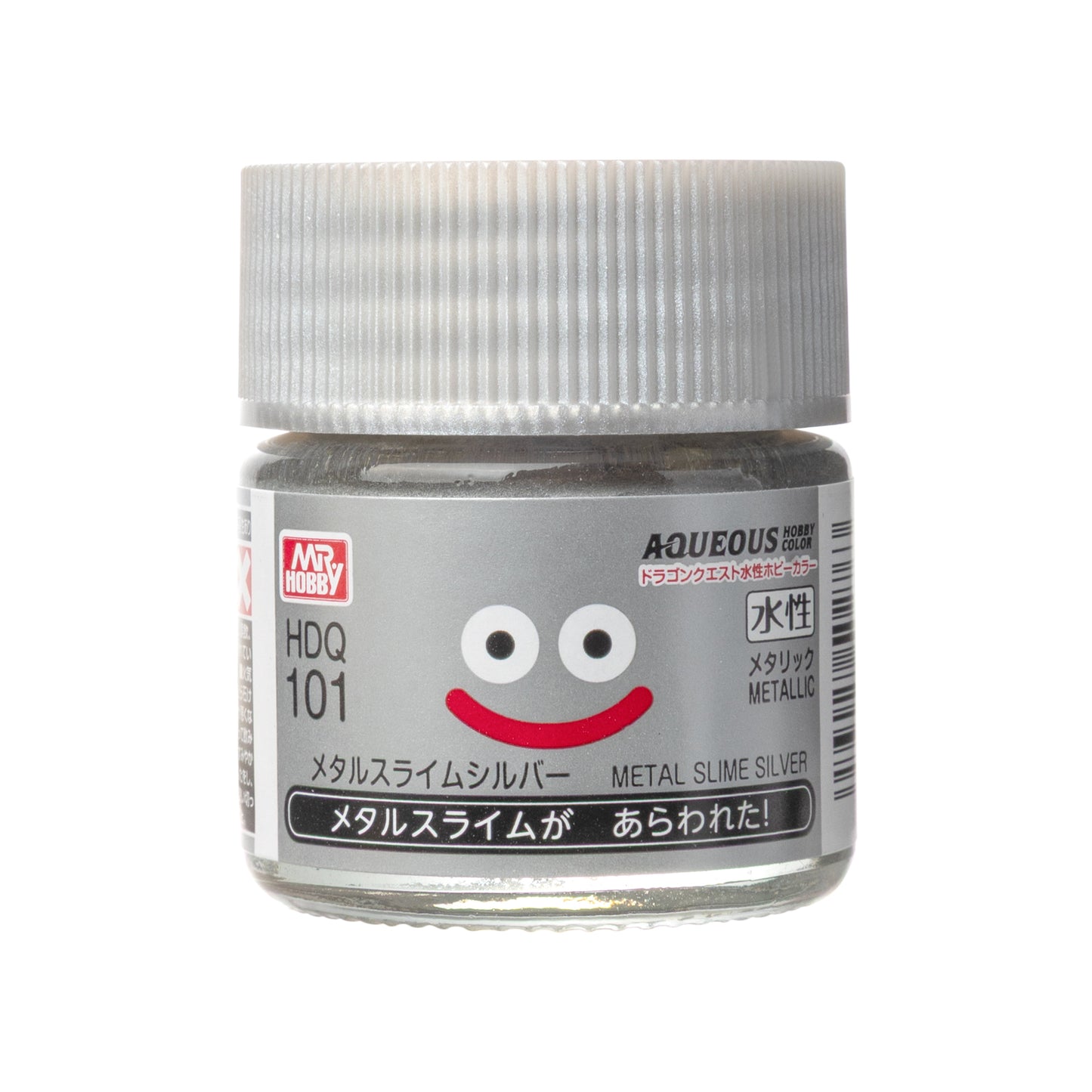 HDQ101 Aqueous Dragon Quest Color Metal Slime Silver Model Paint by Mr. Hobby