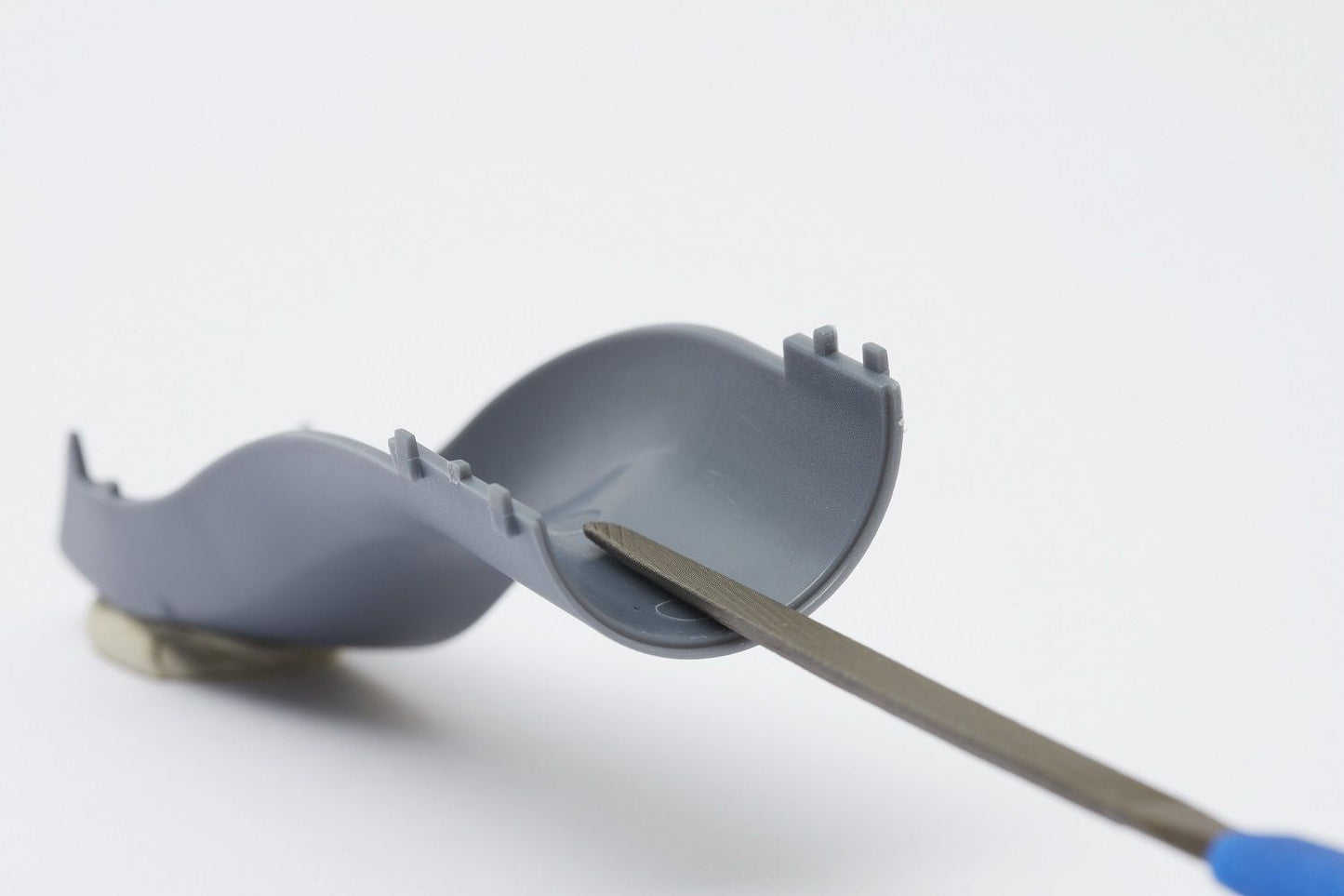 MF15 Kiwami Modeling Modeling File Single Cut Flat File, Rasp by Mr. Hobby made of Steel Pvc