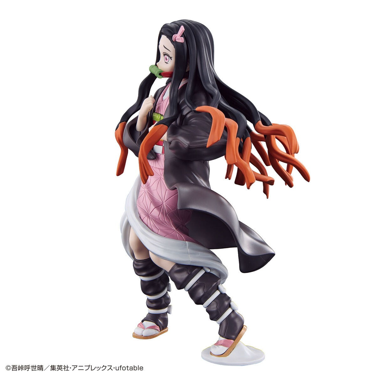 Kamado Nezuko collectible scale model made of plastics by Bandai