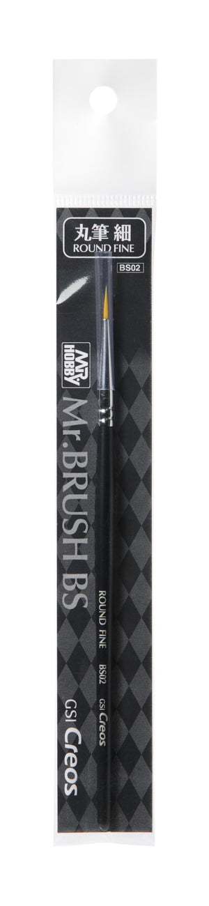 BS02 Mr. Brush Fine Round Brush painting tool by Mr. Hobby