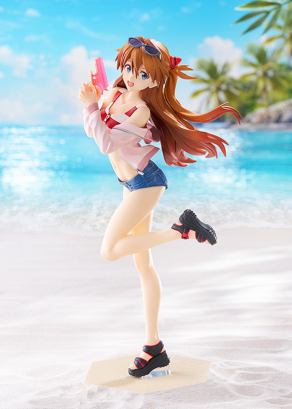 POP UP PARADE BEACH QUEENS Asuka Shikinami Langley L Size collectible scale model made of plastics by Good Smile Company