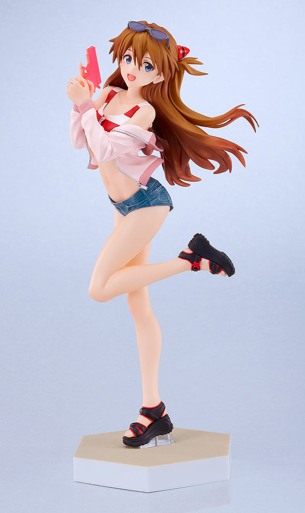 POP UP PARADE BEACH QUEENS Asuka Shikinami Langley L Size collectible scale model made of plastics by Good Smile Company