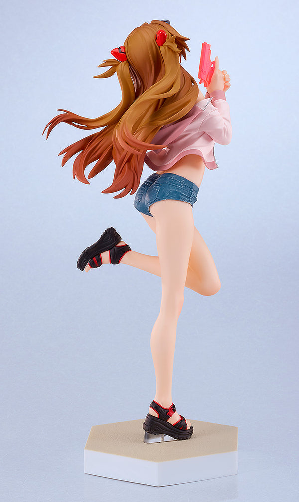 POP UP PARADE BEACH QUEENS Asuka Shikinami Langley L Size collectible scale model made of plastics by Good Smile Company