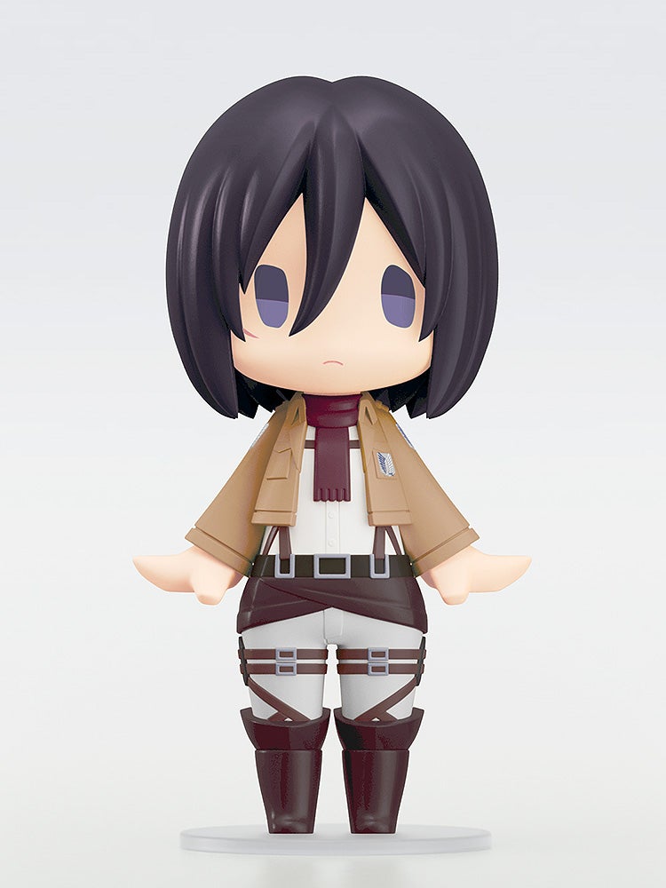 HELLO! GOOD SMILE Mikasa Ackerman collectible scale model made of plastics by Good Smile Company