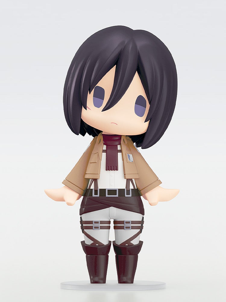 HELLO! GOOD SMILE Mikasa Ackerman collectible scale model made of plastics by Good Smile Company