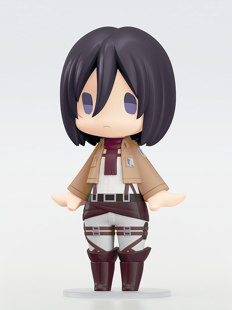 HELLO! GOOD SMILE Mikasa Ackerman collectible scale model made of plastics by Good Smile Company