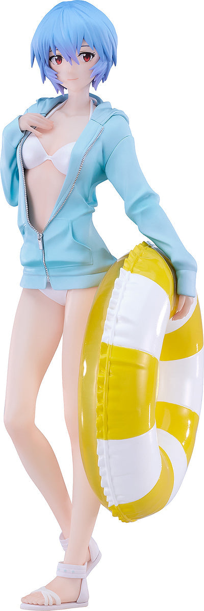 POP UP PARADE BEACH QUEENS Rei Ayanami L Size collectible scale model made of plastics by Good Smile Company