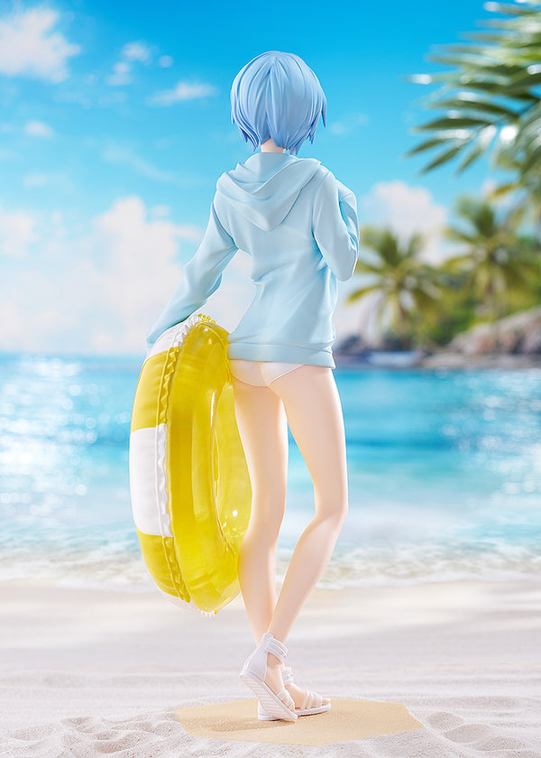 POP UP PARADE BEACH QUEENS Rei Ayanami L Size collectible scale model made of plastics by Good Smile Company