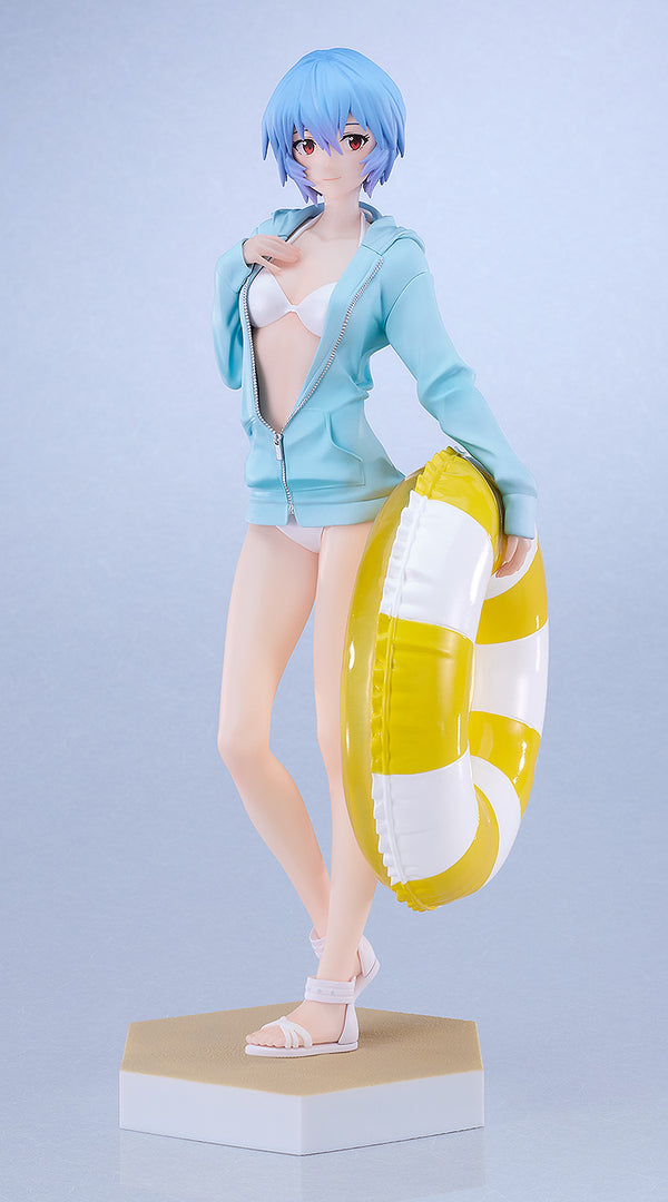 POP UP PARADE BEACH QUEENS Rei Ayanami L Size collectible scale model made of plastics by Good Smile Company