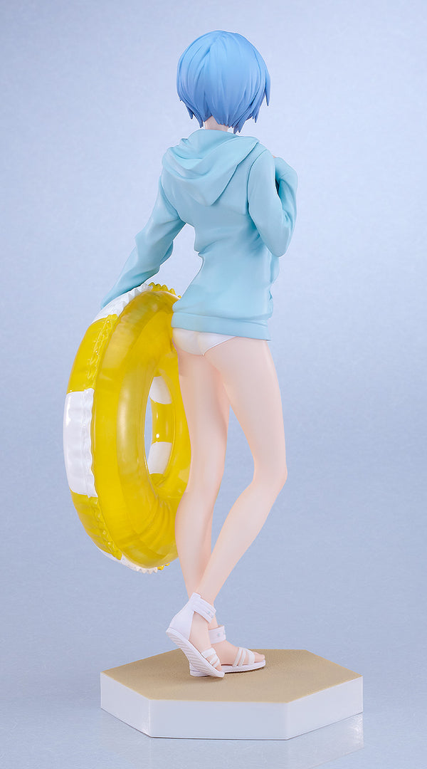 POP UP PARADE BEACH QUEENS Rei Ayanami L Size collectible scale model made of plastics by Good Smile Company
