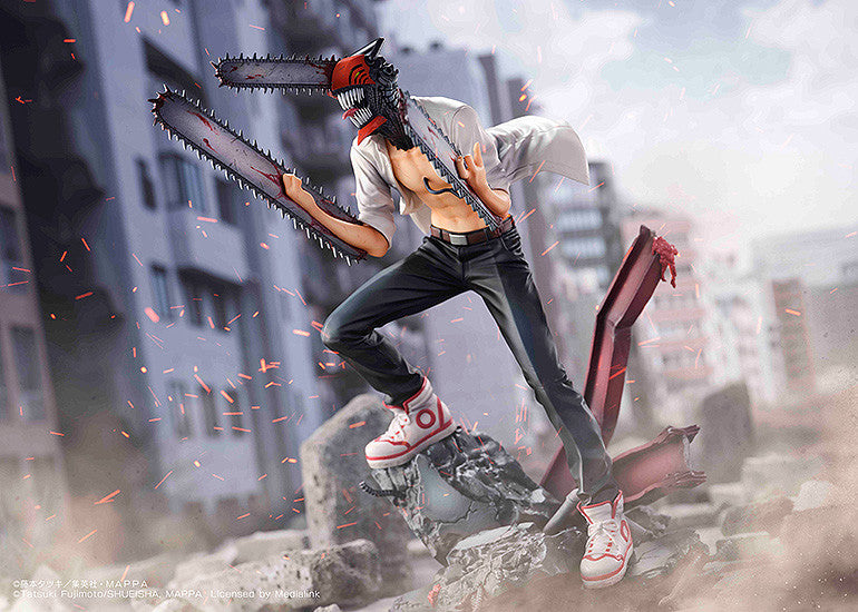 CHAINSAW MAN Figure Chainsaw Man collectible scale model made of plastics by SEGA