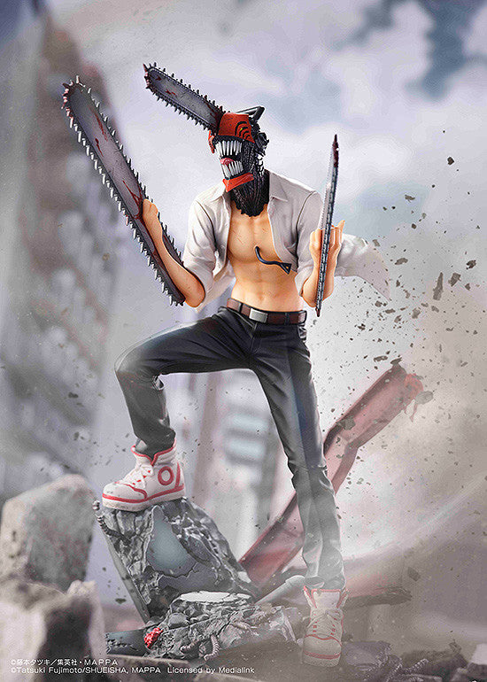 CHAINSAW MAN Figure Chainsaw Man collectible scale model made of plastics by SEGA