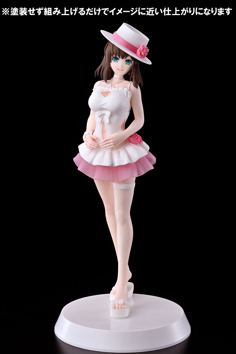 Assemble Heroines Caster / Charlotte Corday Summer Queens collectible scale model made of plastics by Tokyo Figure