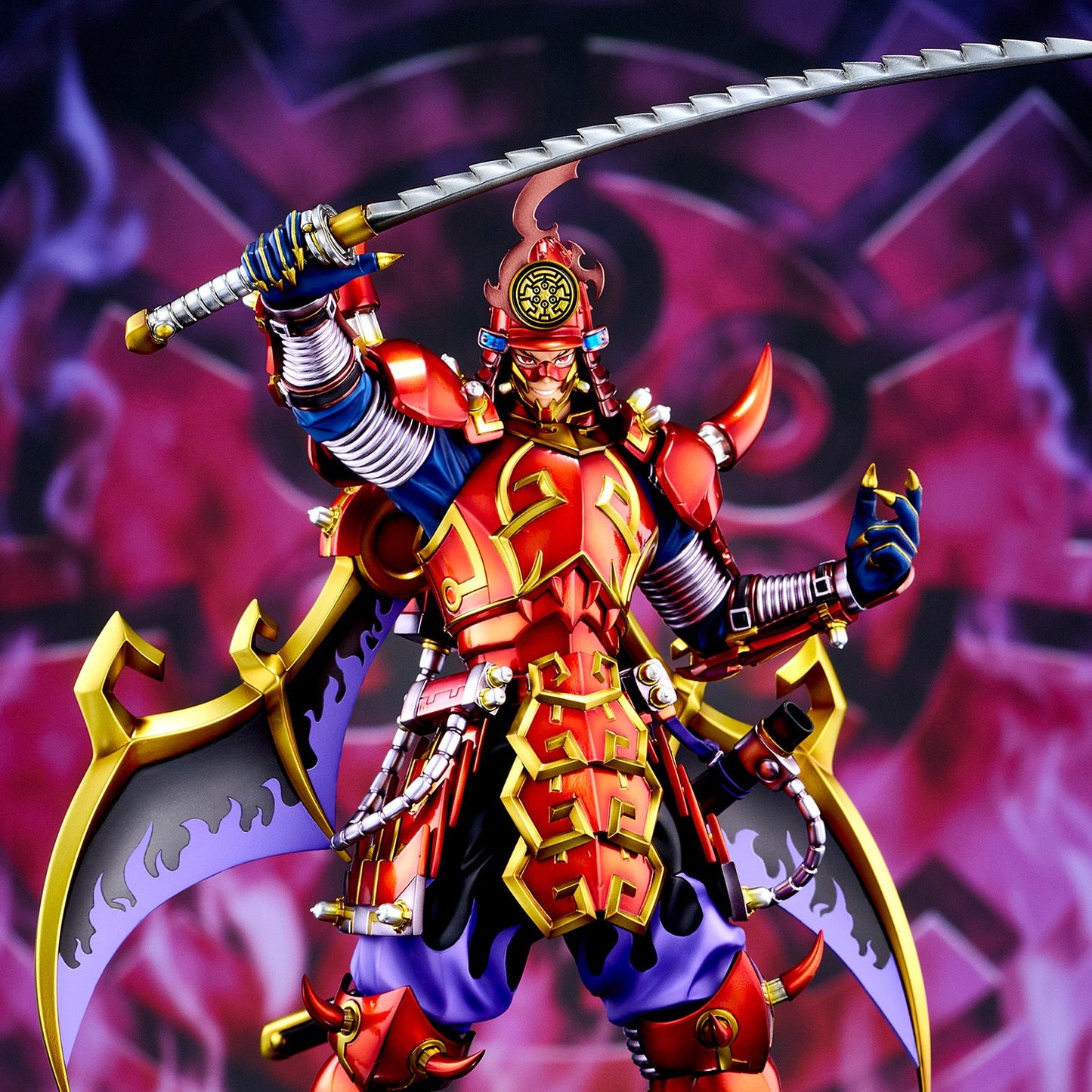 Legendary Six Samurai - Shi En / Yu-Gi-Oh! Card Game Monster Figure Collection collectible scale model made of plastics by Tokyo Figure
