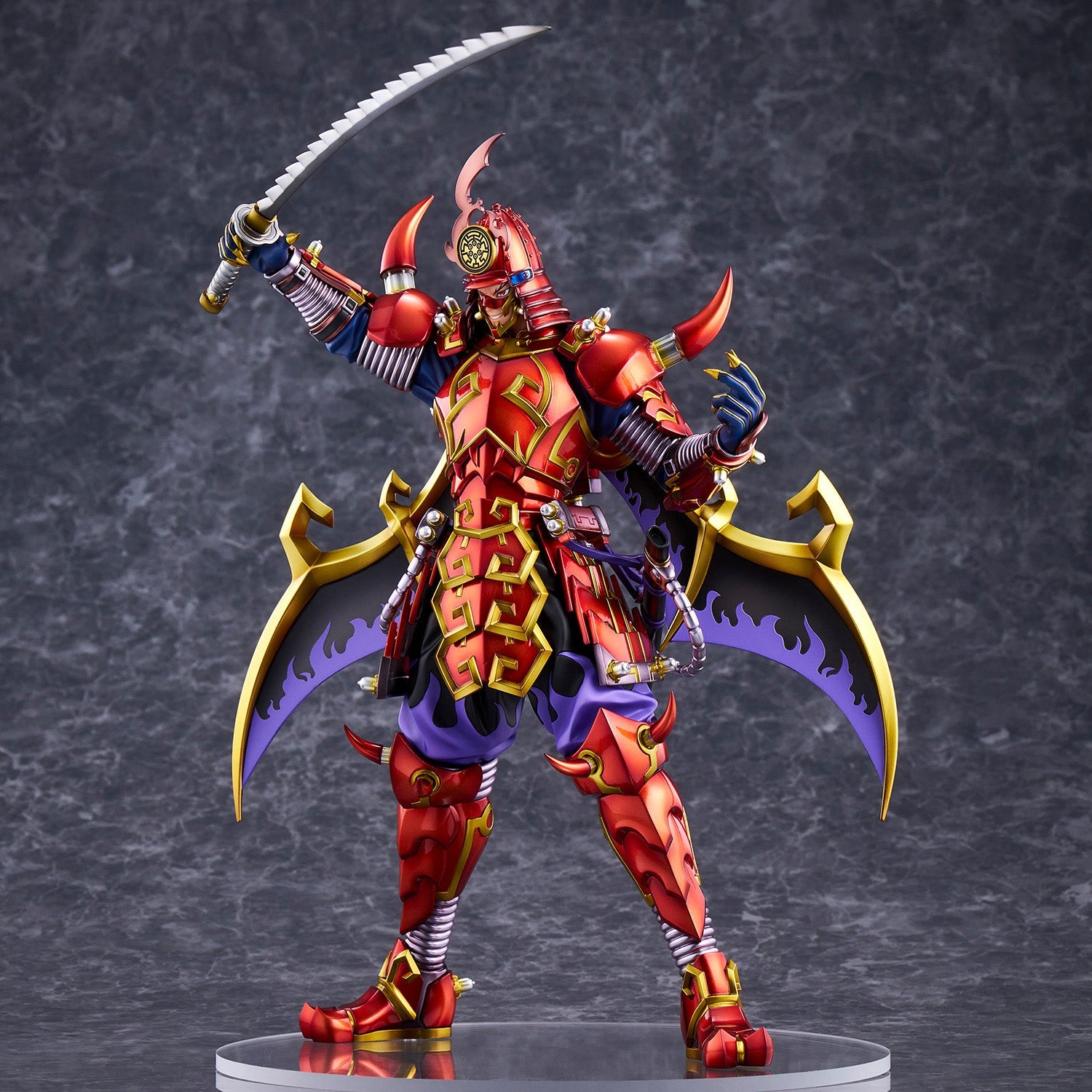 Legendary Six Samurai - Shi En / Yu-Gi-Oh! Card Game Monster Figure Collection collectible scale model made of plastics by Tokyo Figure