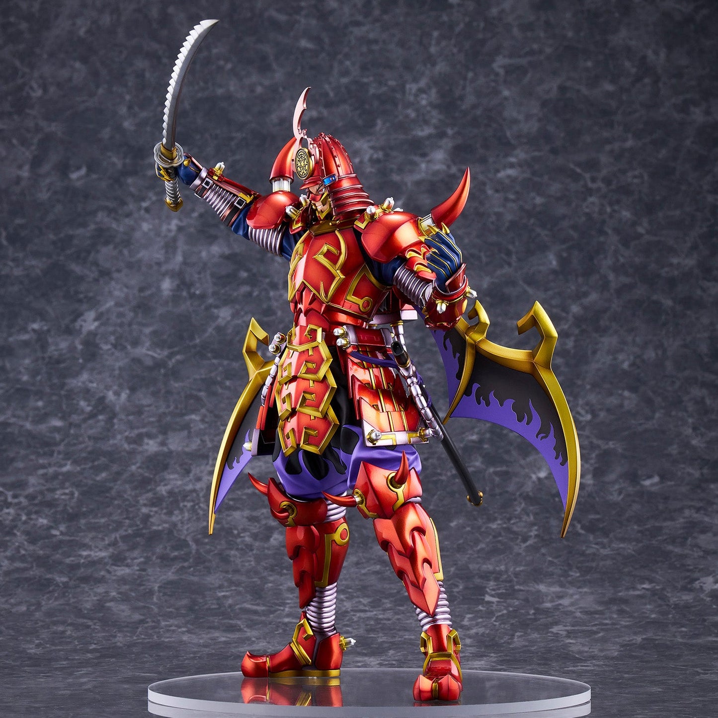 Legendary Six Samurai - Shi En / Yu-Gi-Oh! Card Game Monster Figure Collection collectible scale model made of plastics by Tokyo Figure
