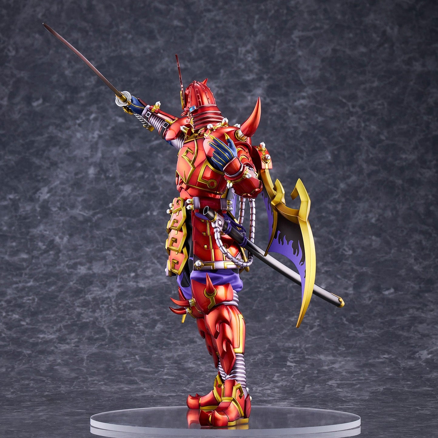 Legendary Six Samurai - Shi En / Yu-Gi-Oh! Card Game Monster Figure Collection collectible scale model made of plastics by Tokyo Figure