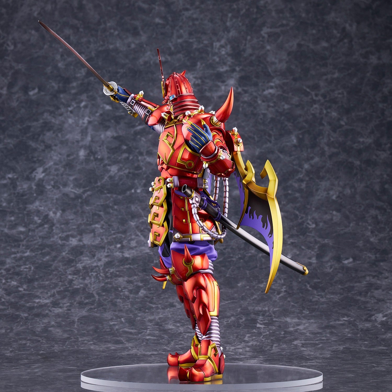 Legendary Six Samurai - Shi En / Yu-Gi-Oh! Card Game Monster Figure Collection collectible scale model made of plastics by Tokyo Figure