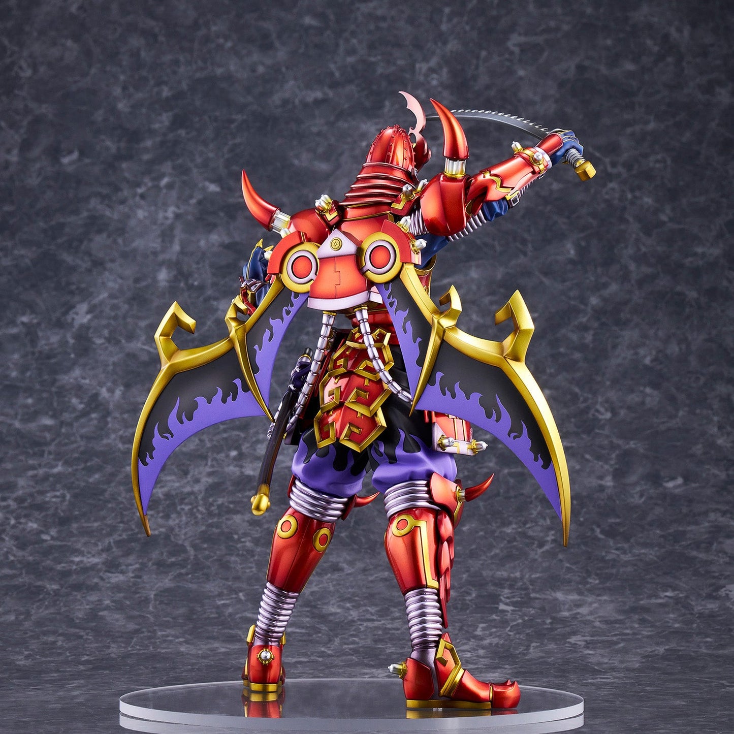 Legendary Six Samurai - Shi En / Yu-Gi-Oh! Card Game Monster Figure Collection collectible scale model made of plastics by Tokyo Figure