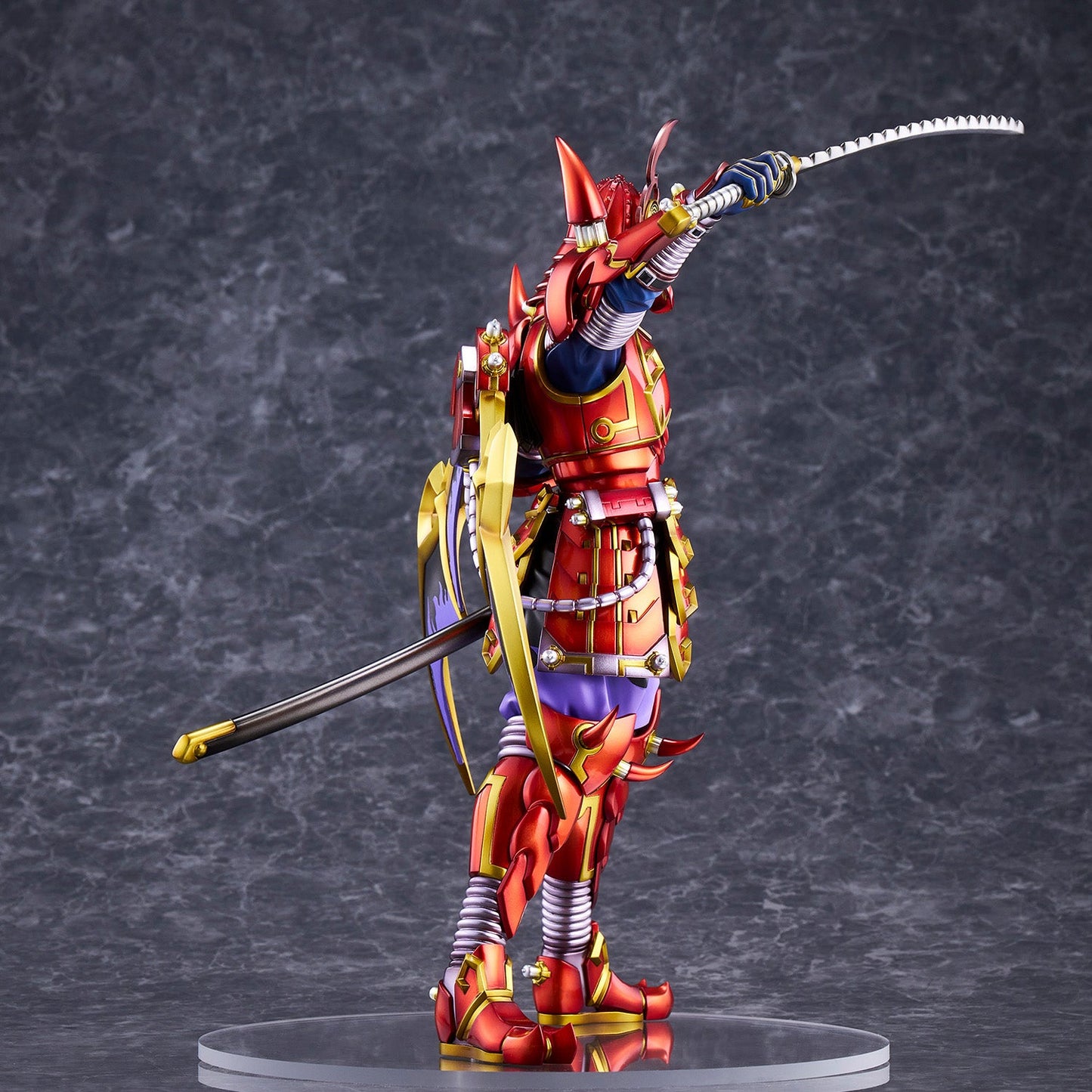 Legendary Six Samurai - Shi En / Yu-Gi-Oh! Card Game Monster Figure Collection collectible scale model made of plastics by Tokyo Figure