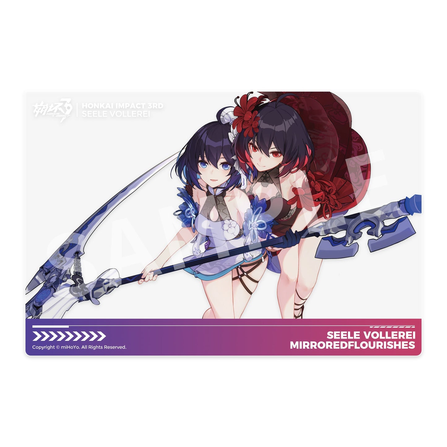 Honkai Impact 3rd SEELE: STYGIAN NYMPH MIRRORED FLOURISHES Ver. collectible scale model made of plastics by Tokyo Figure