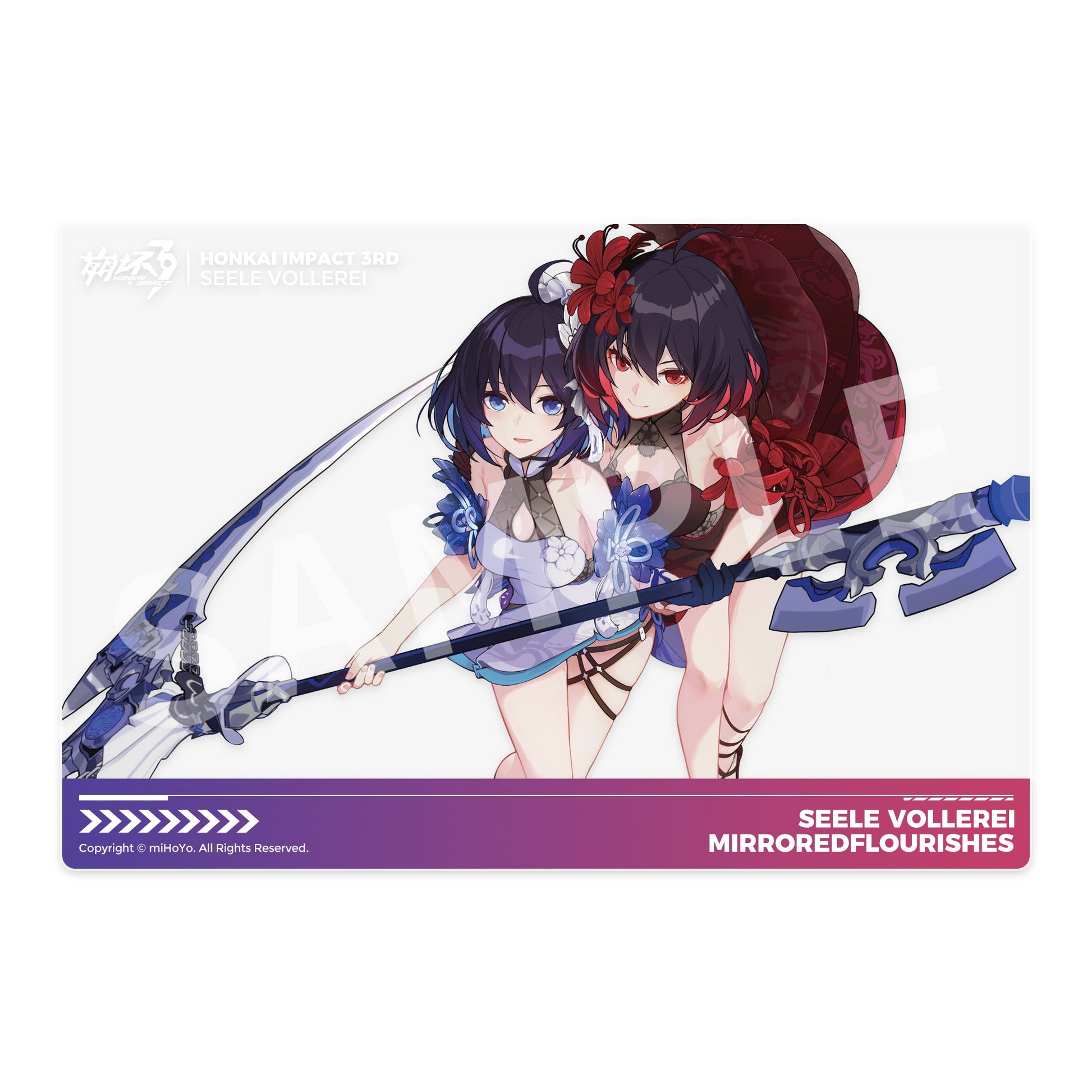 Honkai Impact 3rd SEELE: STYGIAN NYMPH MIRRORED FLOURISHES Ver. collectible scale model made of plastics by Tokyo Figure