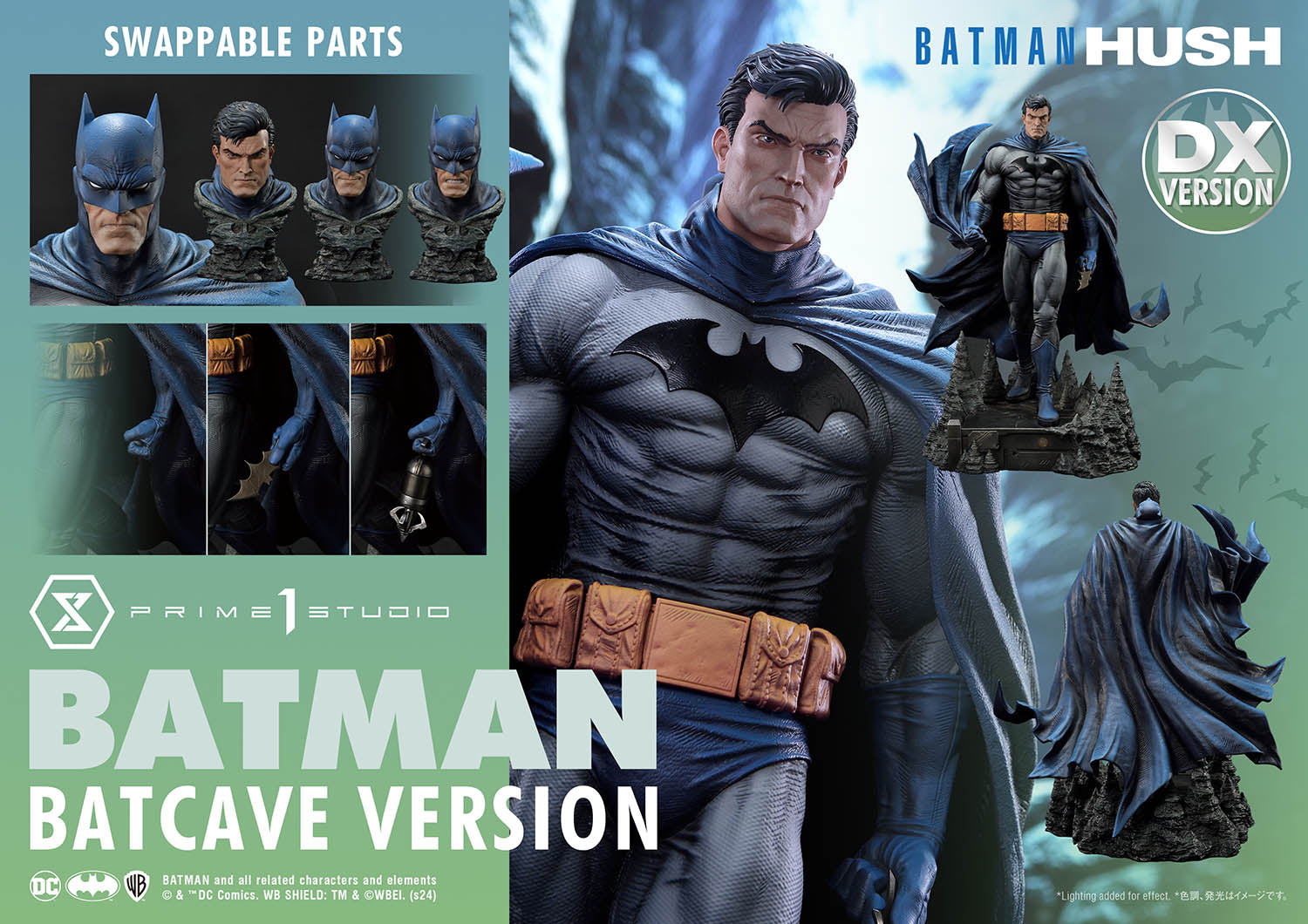 Batman: Hush / DC Comics - Ultimate Premium Masterline Batman DX Edition collectible scale model made of plastics by Tokyo Figure