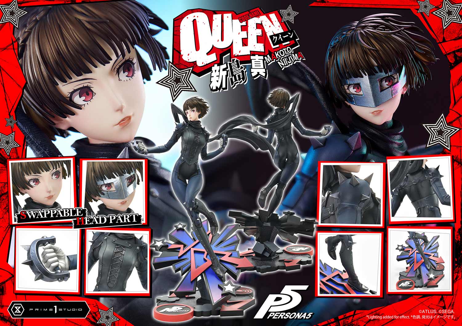 Persona 5 - Premium Masterline Niijima Makoto (Queen) collectible scale model made of plastics by Tokyo Figure