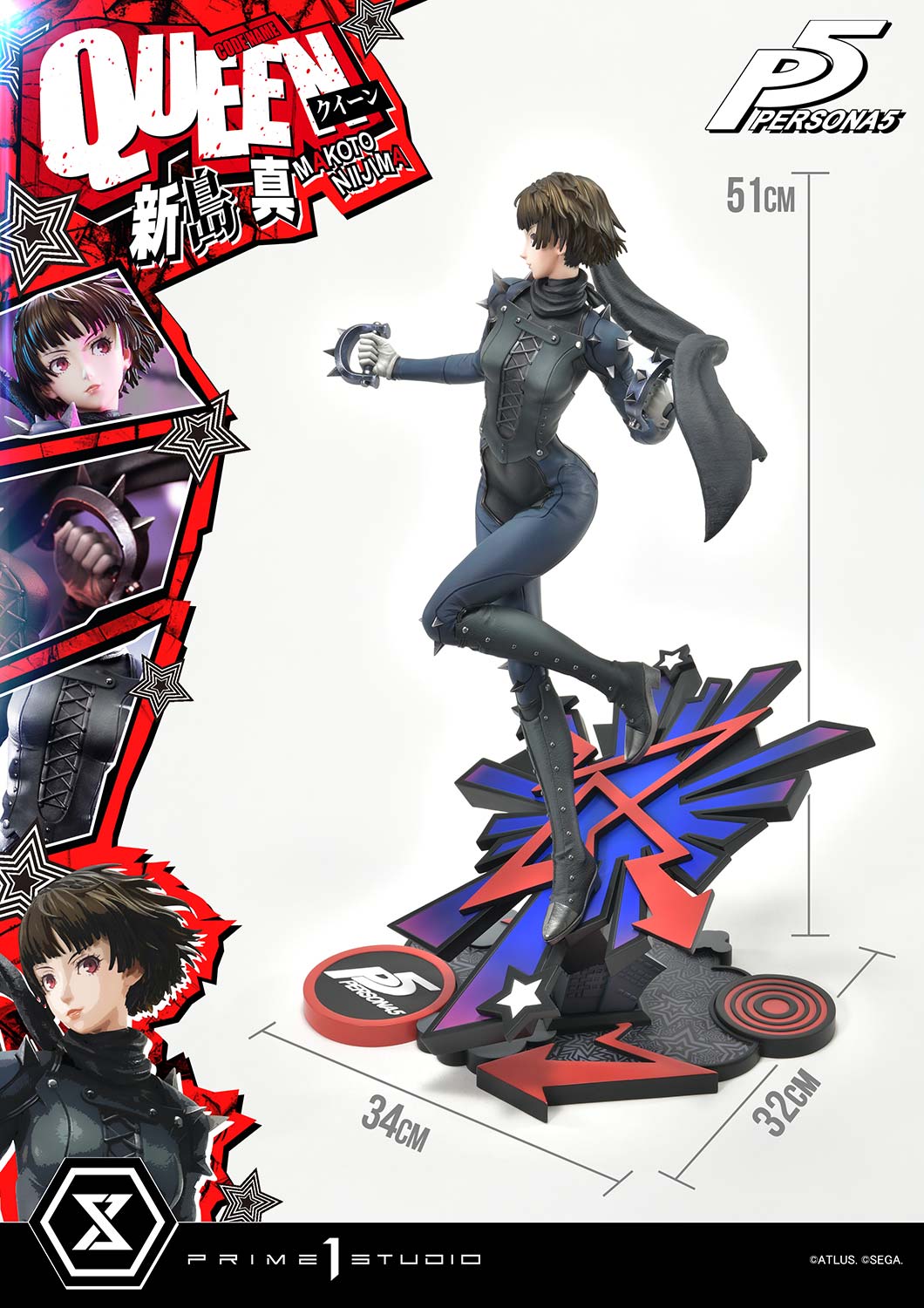 Persona 5 - Premium Masterline Niijima Makoto (Queen) collectible scale model made of plastics by Tokyo Figure