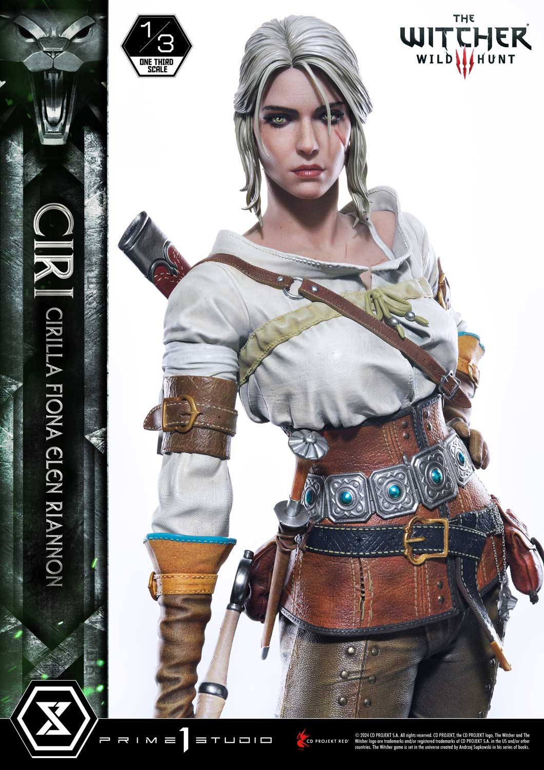 Museum Masterline Ciri collectible scale model made of plastics by Tokyo Figure