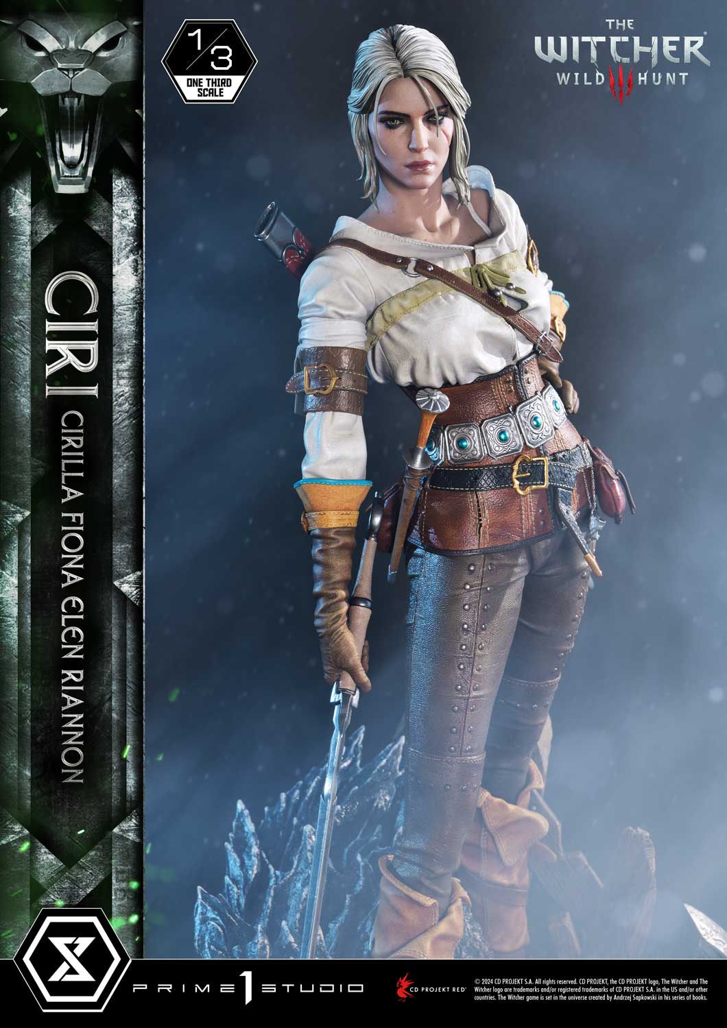 Museum Masterline Ciri collectible scale model made of plastics by Tokyo Figure