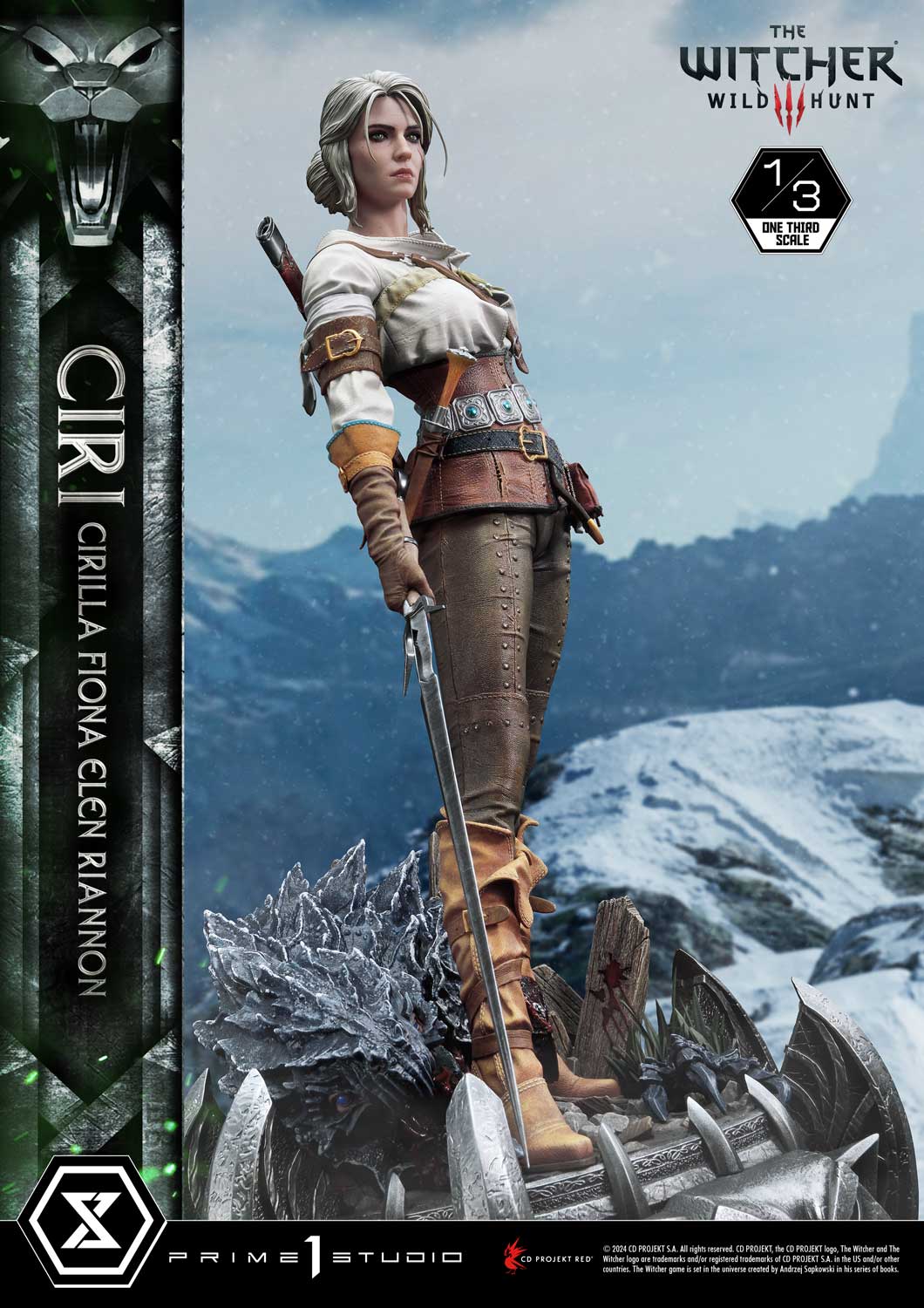 Museum Masterline Ciri collectible scale model made of plastics by Tokyo Figure