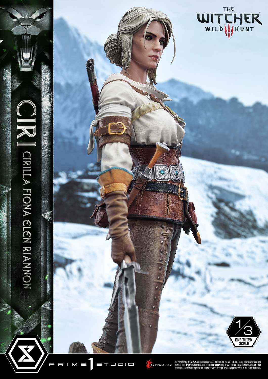Museum Masterline Ciri collectible scale model made of plastics by Tokyo Figure