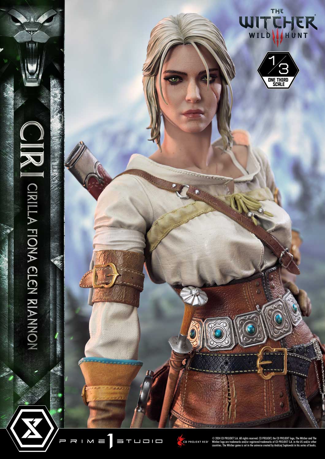 Museum Masterline Ciri collectible scale model made of plastics by Tokyo Figure