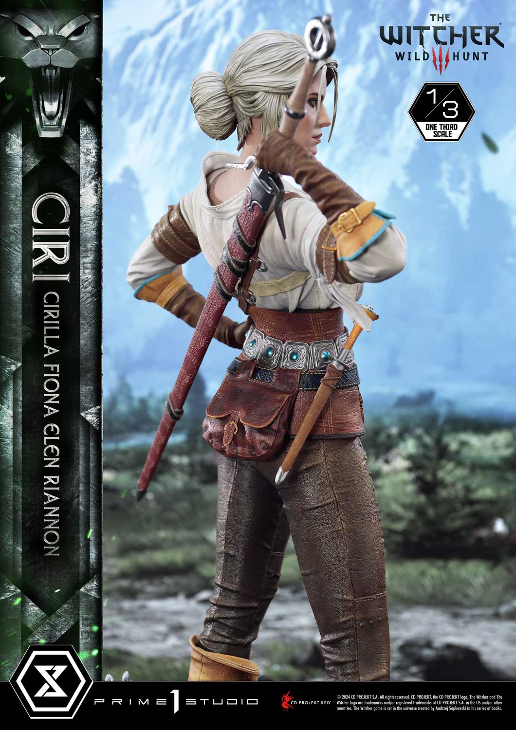 Museum Masterline Ciri collectible scale model made of plastics by Tokyo Figure