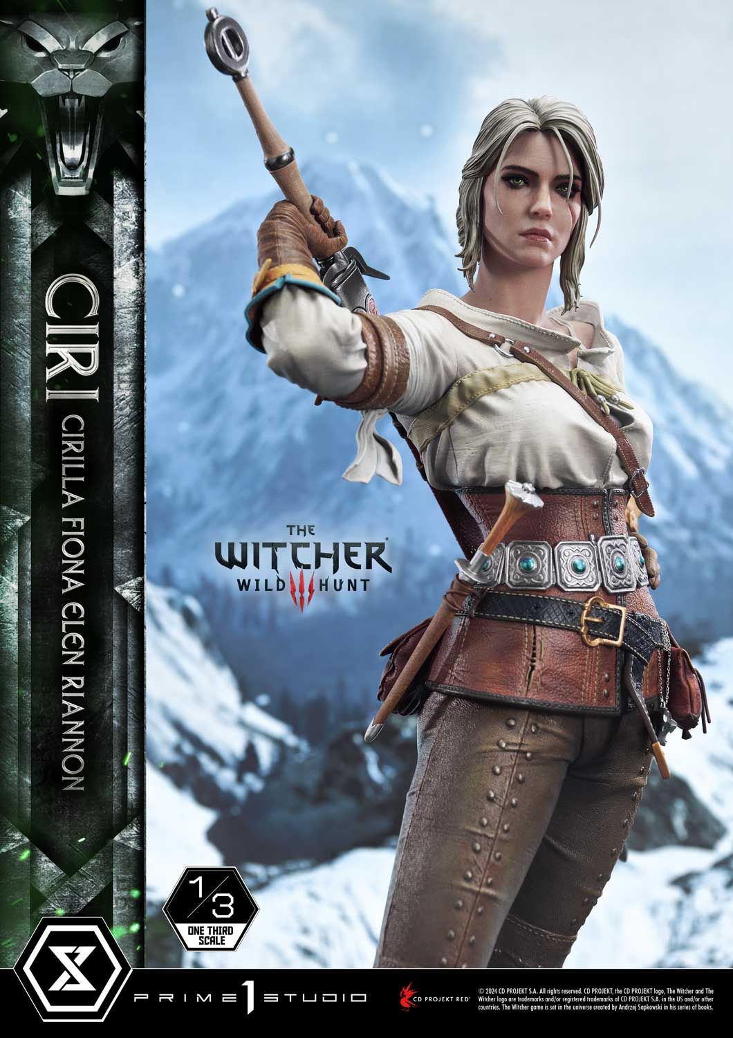 Museum Masterline Ciri collectible scale model made of plastics by Tokyo Figure