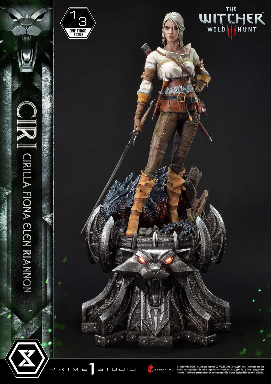 Museum Masterline Ciri collectible scale model made of plastics by Tokyo Figure
