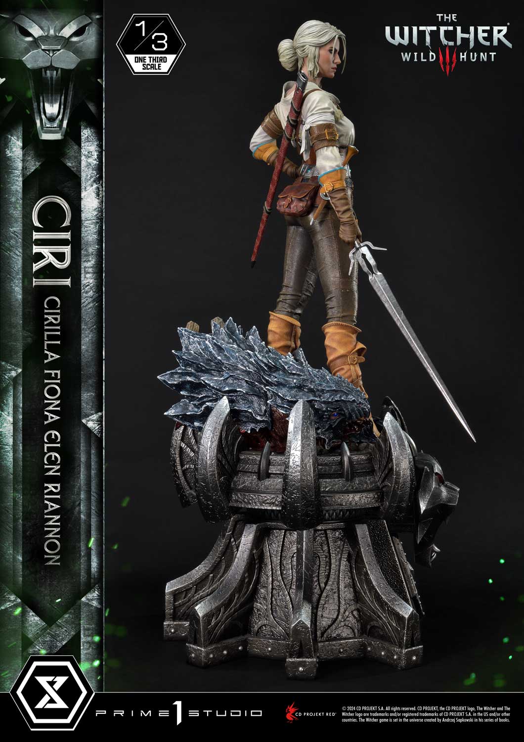 Museum Masterline Ciri collectible scale model made of plastics by Tokyo Figure