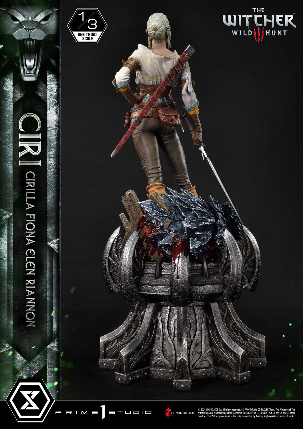 Museum Masterline Ciri collectible scale model made of plastics by Tokyo Figure
