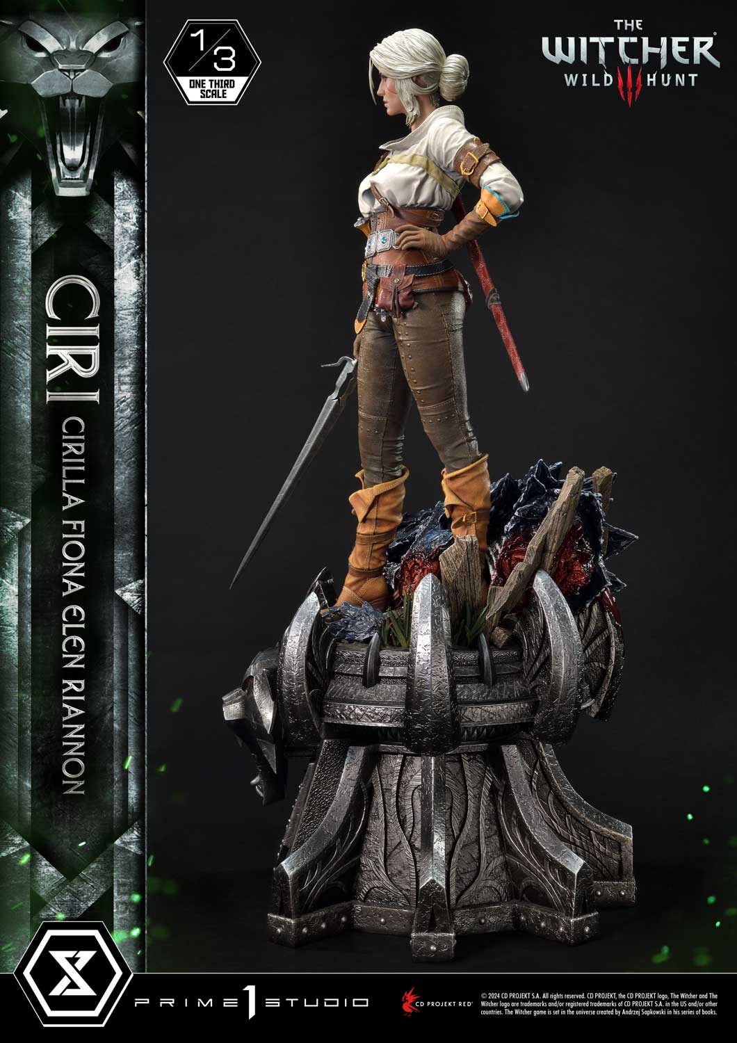 Museum Masterline Ciri collectible scale model made of plastics by Tokyo Figure