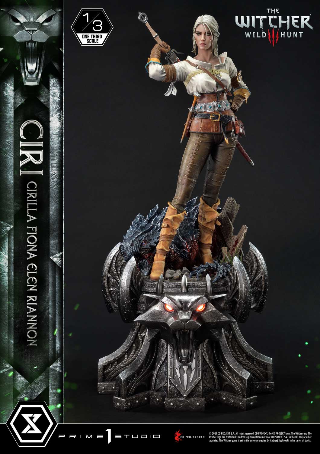 Museum Masterline Ciri collectible scale model made of plastics by Tokyo Figure