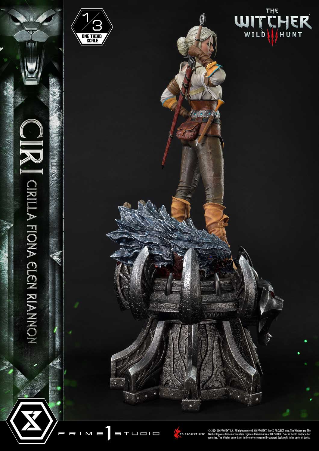 Museum Masterline Ciri collectible scale model made of plastics by Tokyo Figure