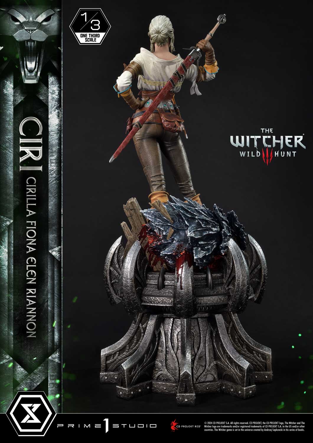 Museum Masterline Ciri collectible scale model made of plastics by Tokyo Figure