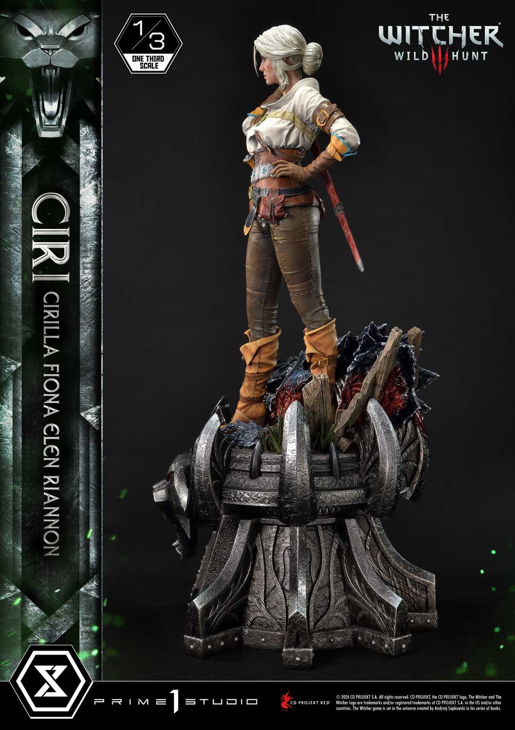 Museum Masterline Ciri collectible scale model made of plastics by Tokyo Figure