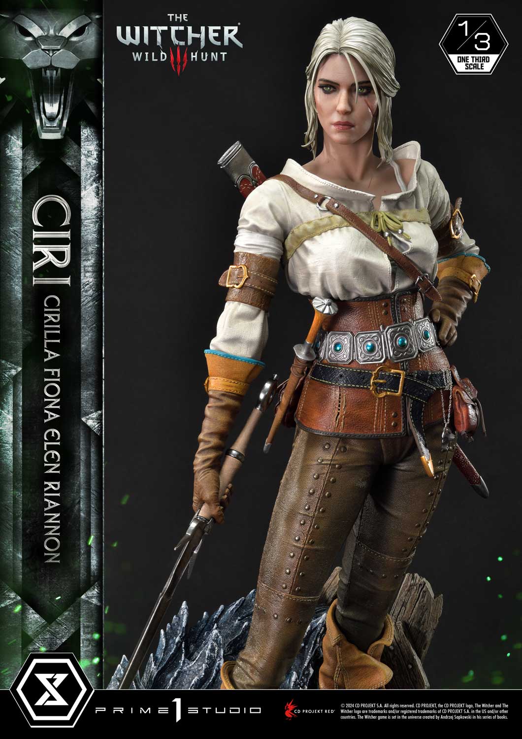 Museum Masterline Ciri collectible scale model made of plastics by Tokyo Figure